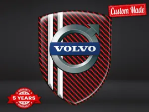 Volvo Insignias Auto Personalizadas Máximo Duradero Diseño Pro